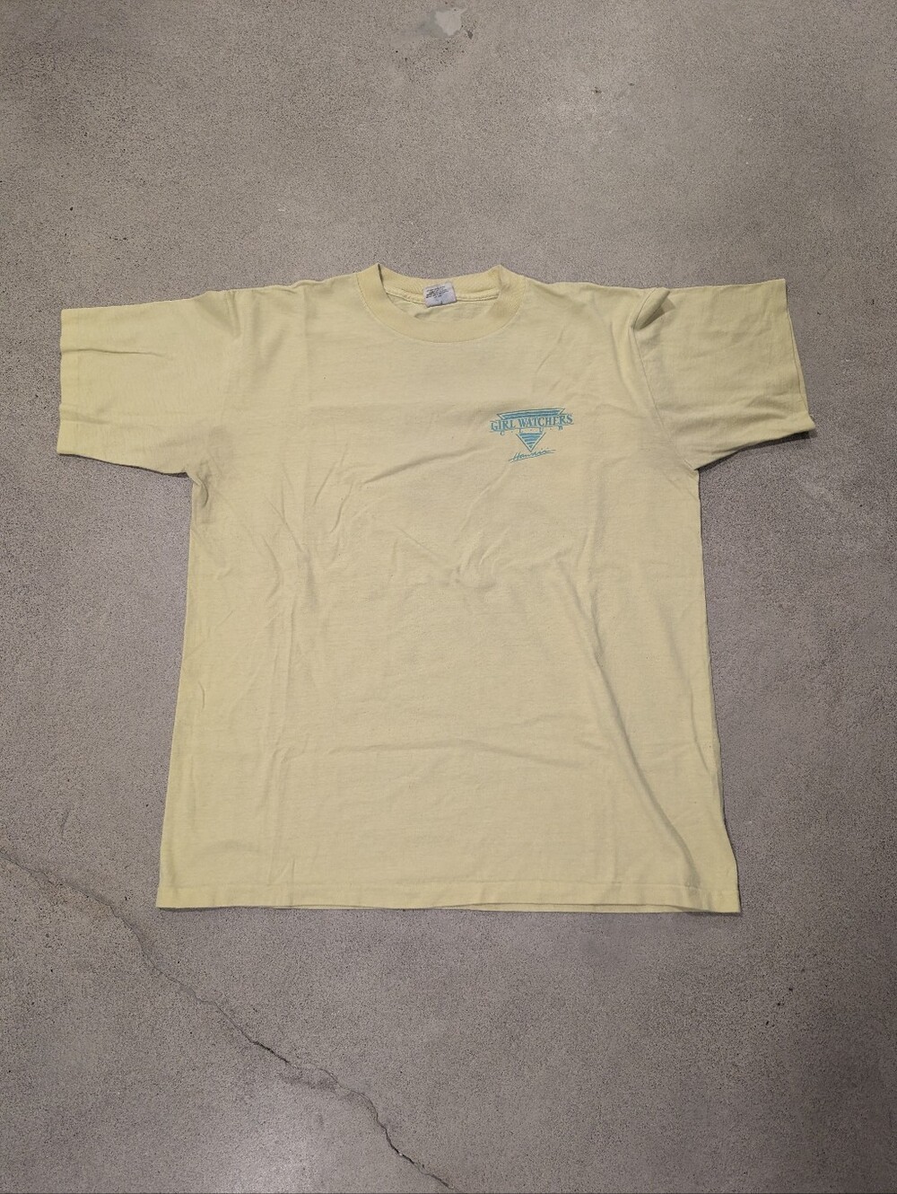 Rare vintage 1980s / early 90s "Girl Watchers Club" Hawaii tourist souvenir grap